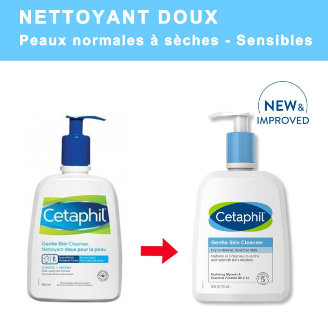 Lotion nettoyante visage et corps Cetaphil – parapharmacie Tunisie sur laparadulac.com
