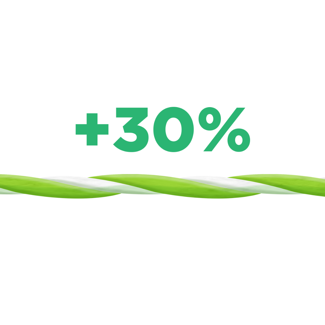 Fil dentaire torsadé GUM Twisted Floss 30m disponible sur laparadulac.com, parapharmacie Tunisie pour une hygiène interdentaire optimale