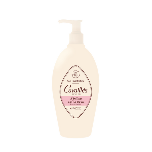 Soin toilette intime Rogé Cavaillès Extra Doux 250ml sur laparadulac.com, parapharmacie Tunisie, confort quotidien et protection naturelle.
