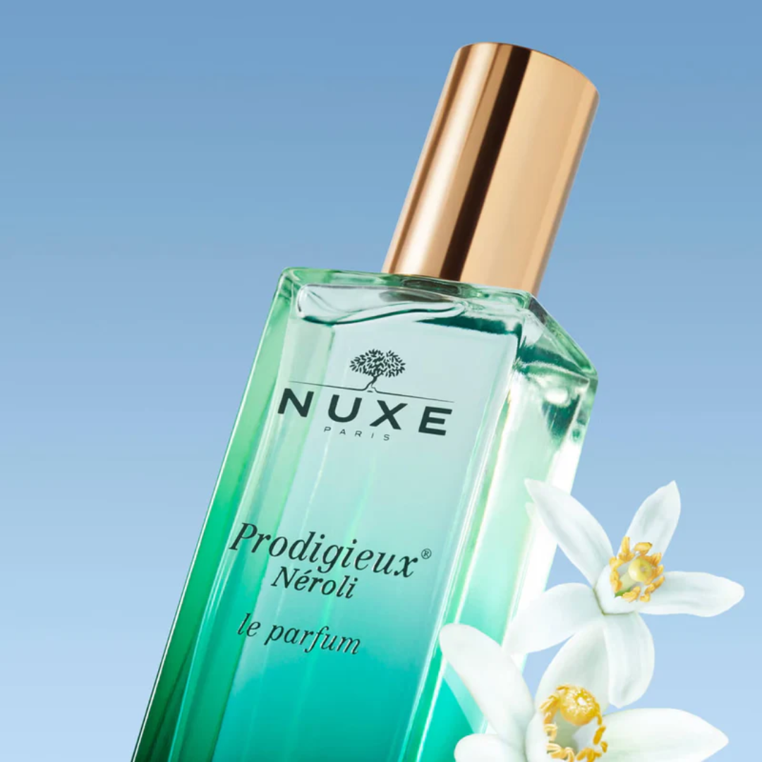 Eau de parfum NUXE Prodigieux Néroli disponible sur laparadulac.com – senteur féminine douce et relaxante en parapharmacie Tunisie