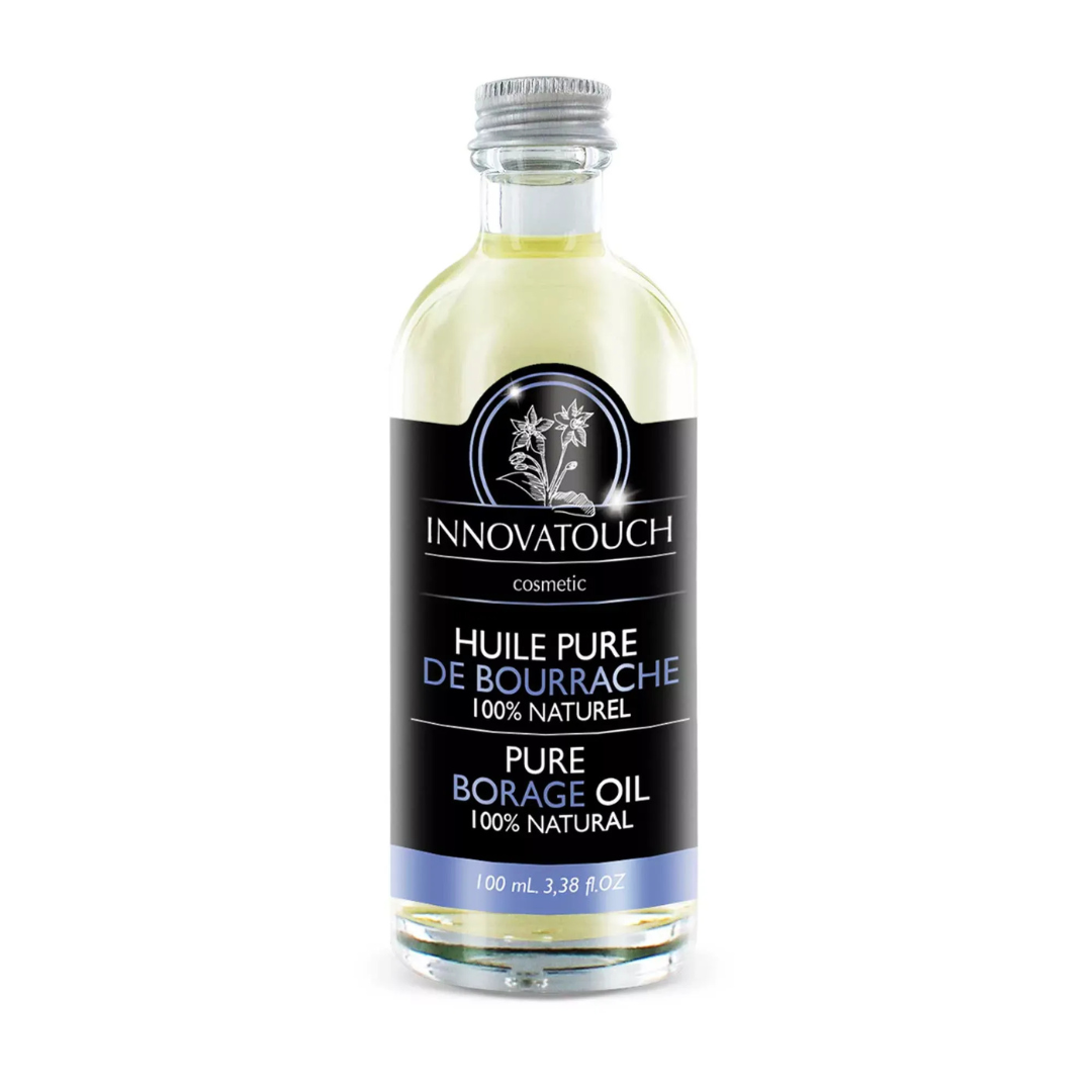 Huiles végétales pures Innovatouch avocat, onagre, bourrache et carotte, laparadulac.com, parapharmacie Tunisie, pour soins peau, ongles et cheveux