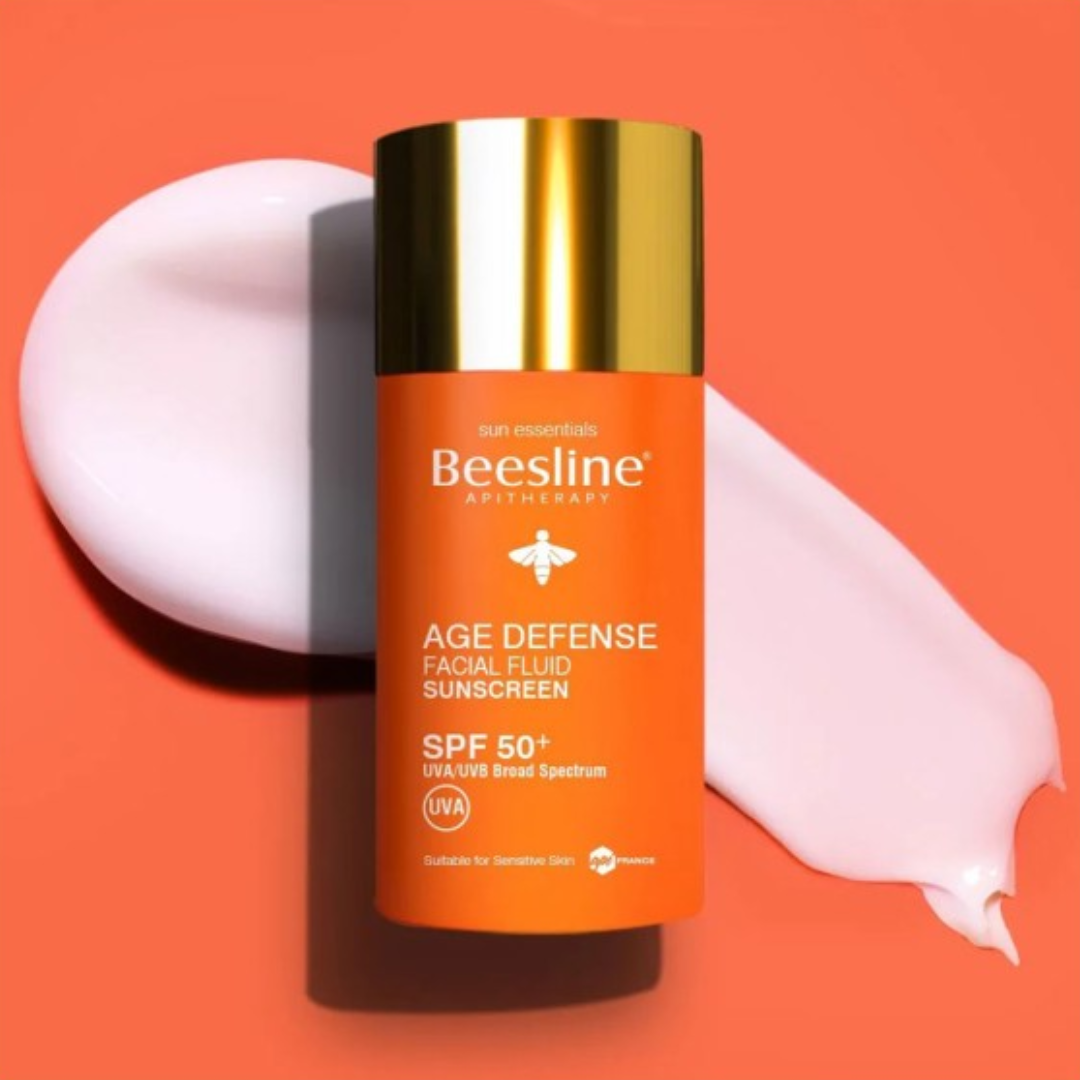 "BEESLINE écran solaire invisible SPF50 et gel nettoyant visage 4-en-1 – Offre -50% parapharmacie Tunisie laparadulac.com."