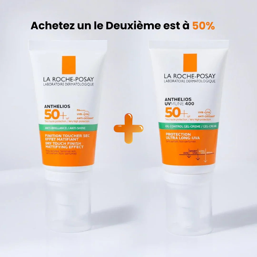 LA ROCHE POSAY Gel Creme Oil Control UVmune SPF50+ Tunisie original authentique - parapharmacie en ligne La Para Du Lac