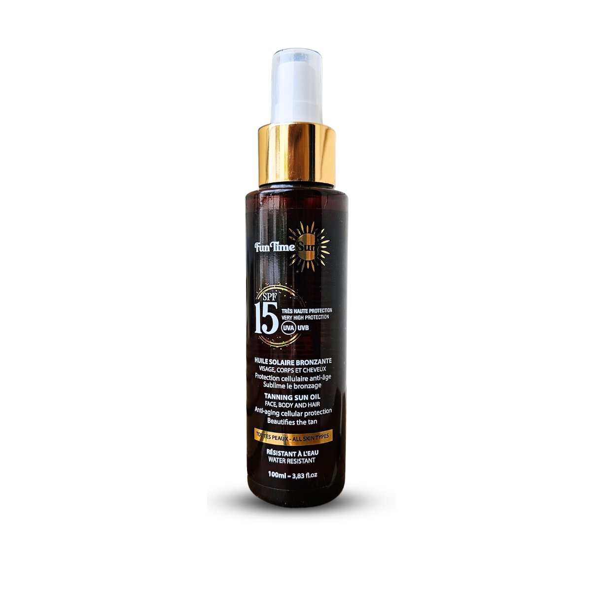 Découvrez le pack solaire Very Derm sur laparadulac.com, votre référence en parapharmacie Tunisie. Profitez d’une brume transparente SPF50+ pour visage et corps, accompagnée d’une huile offerte au choix : Monoï, Or ou Bronze. Un duo estival parfait pour protéger, hydrater et sublimer votre peau tout l'été.