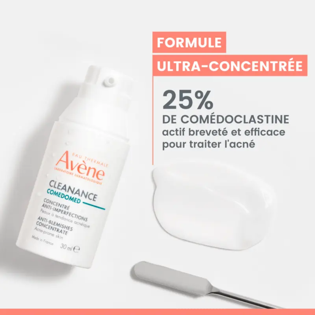 Concentré Avène Cleanance Comedomed 30 ml anti-imperfections – laparadulac.com parapharmacie Tunisie