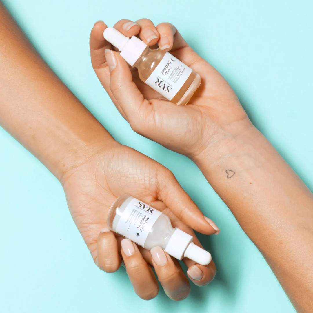 SVR Ampoule Refresh Tunisie – sérum contour des yeux défatigant et hydratant, soin anti-cernes et anti-poches, ampoule SVR yeux, dermatologie française, parapharmacie en ligne Tunisie Lac 2, produits SVR pas cher Tunisie, acheter SVR Ampoule Refresh sur laparadulac.com