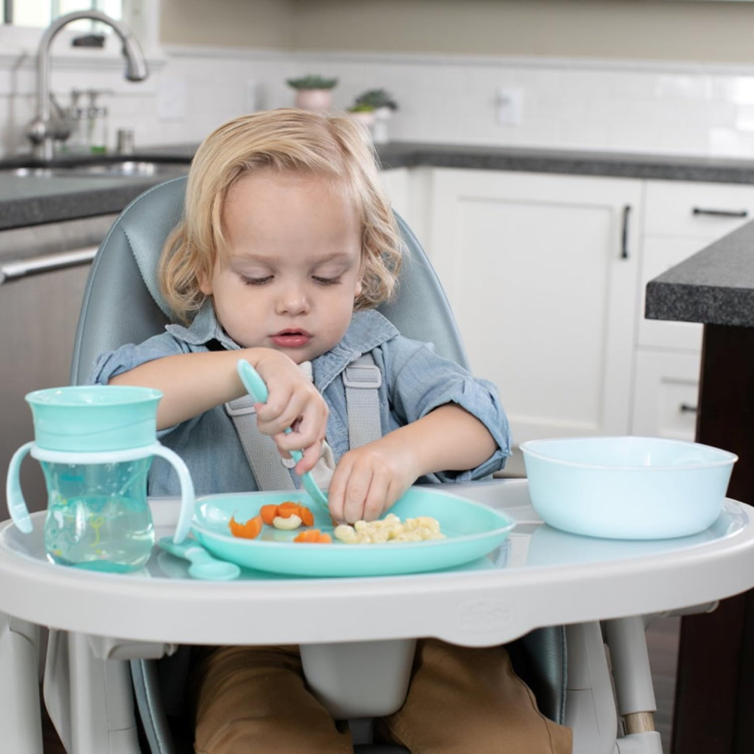 Premiers couverts Chicco bébé 12m+ fourchette et cuillère – sur laparadulac.com parapharmacie Tunisie