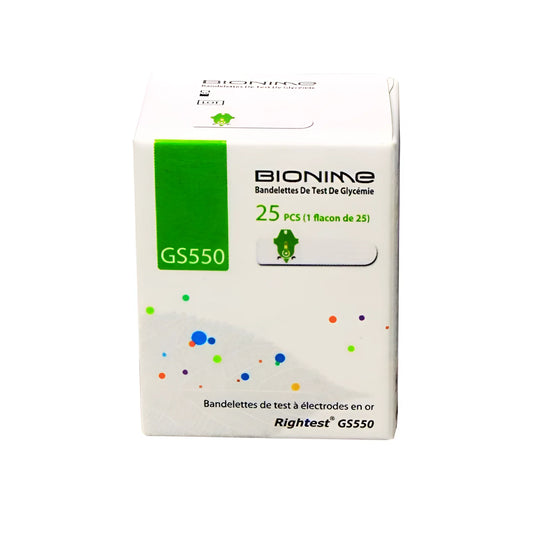 BIONIME Boite De Bandelettes Glycémie Tunisie original authentique - parapharmacie en ligne La Para Du Lac