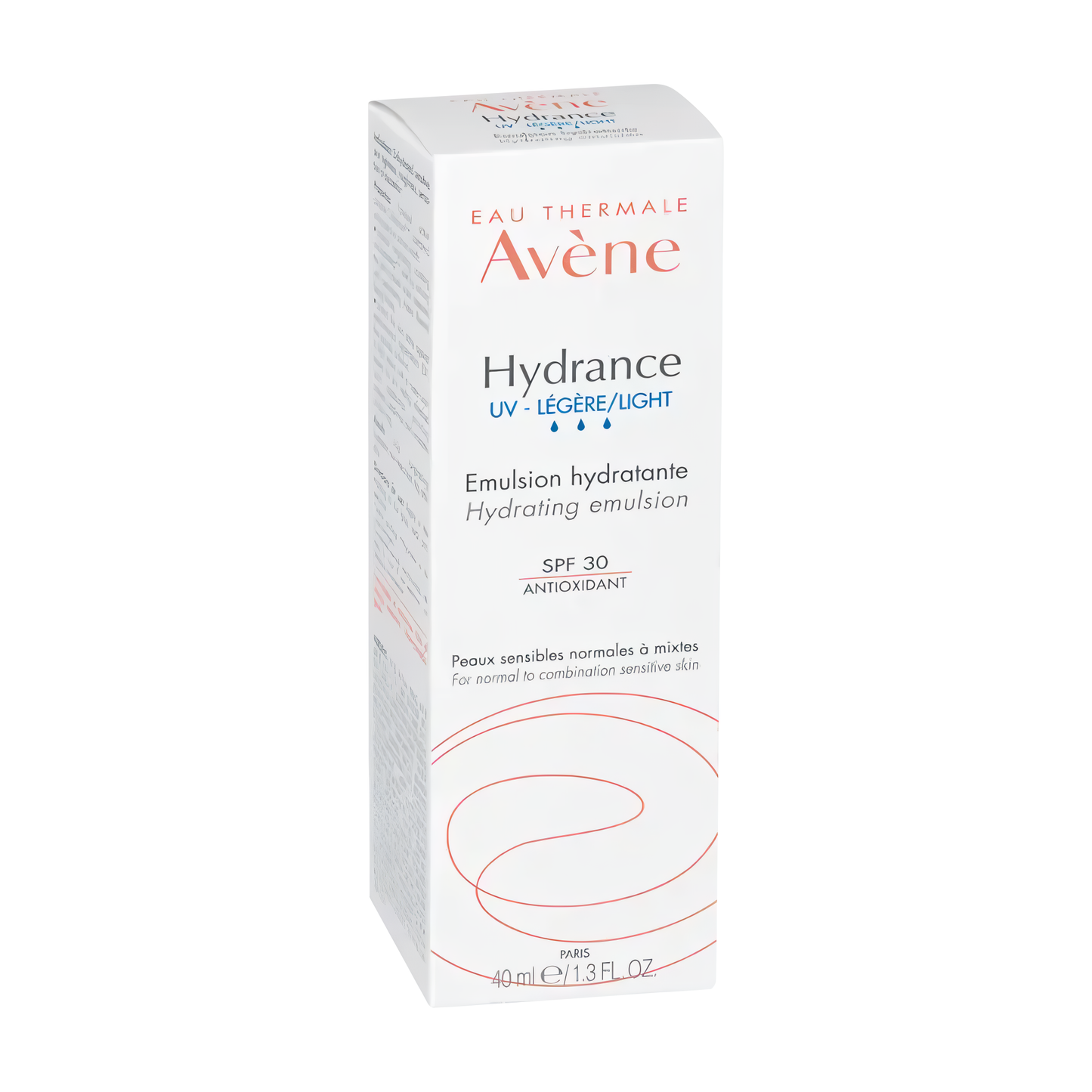 Emulsion Avène Hydrance UV Légère SPF30 visage – hydratante + protection solaire – parapharmacie Tunisie laparadulac.com