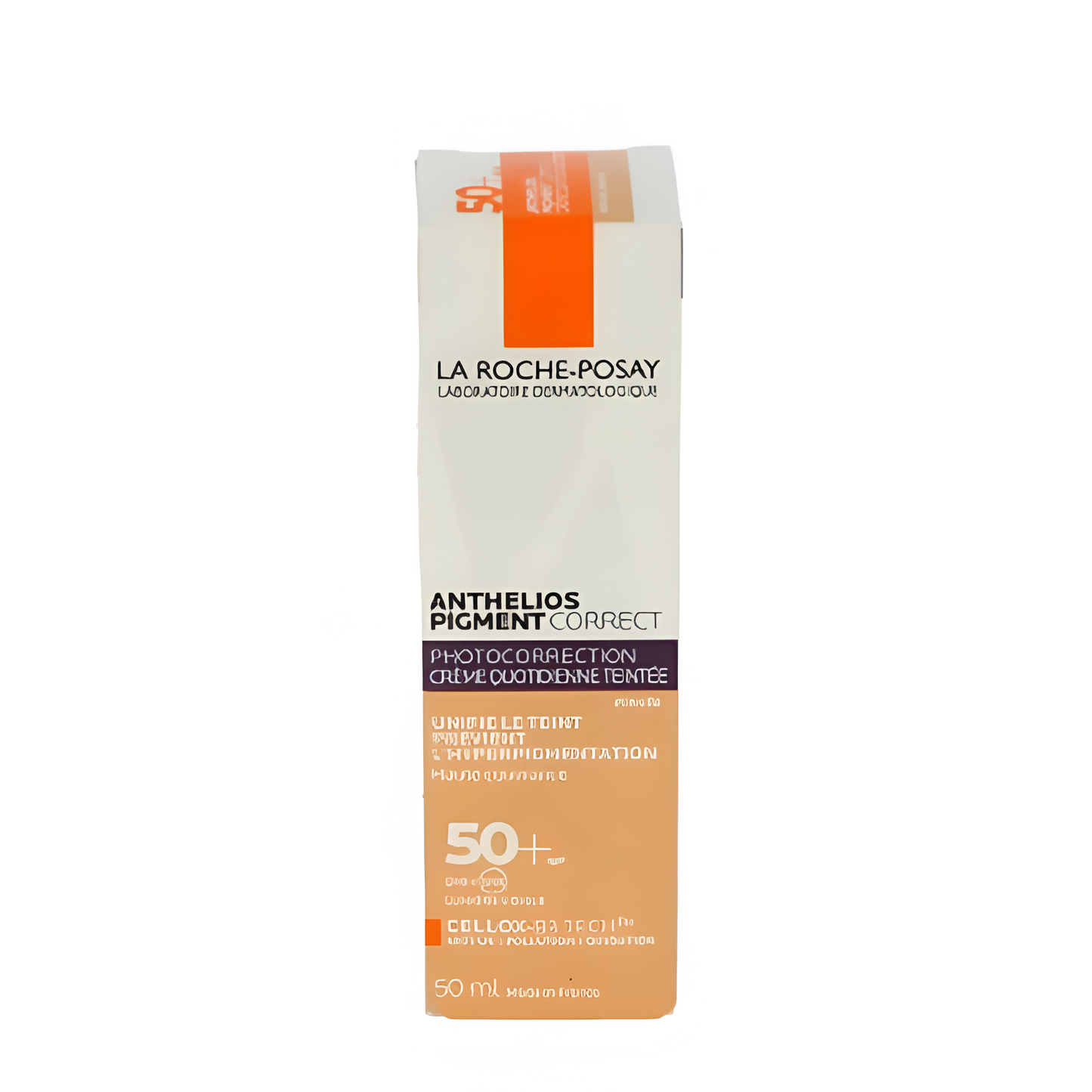 La Roche-Posay Anthelios Pigment Correct SPF50+ Teinté – Crème solaire anti-taches Tunisie – achat sur laparadulac.com