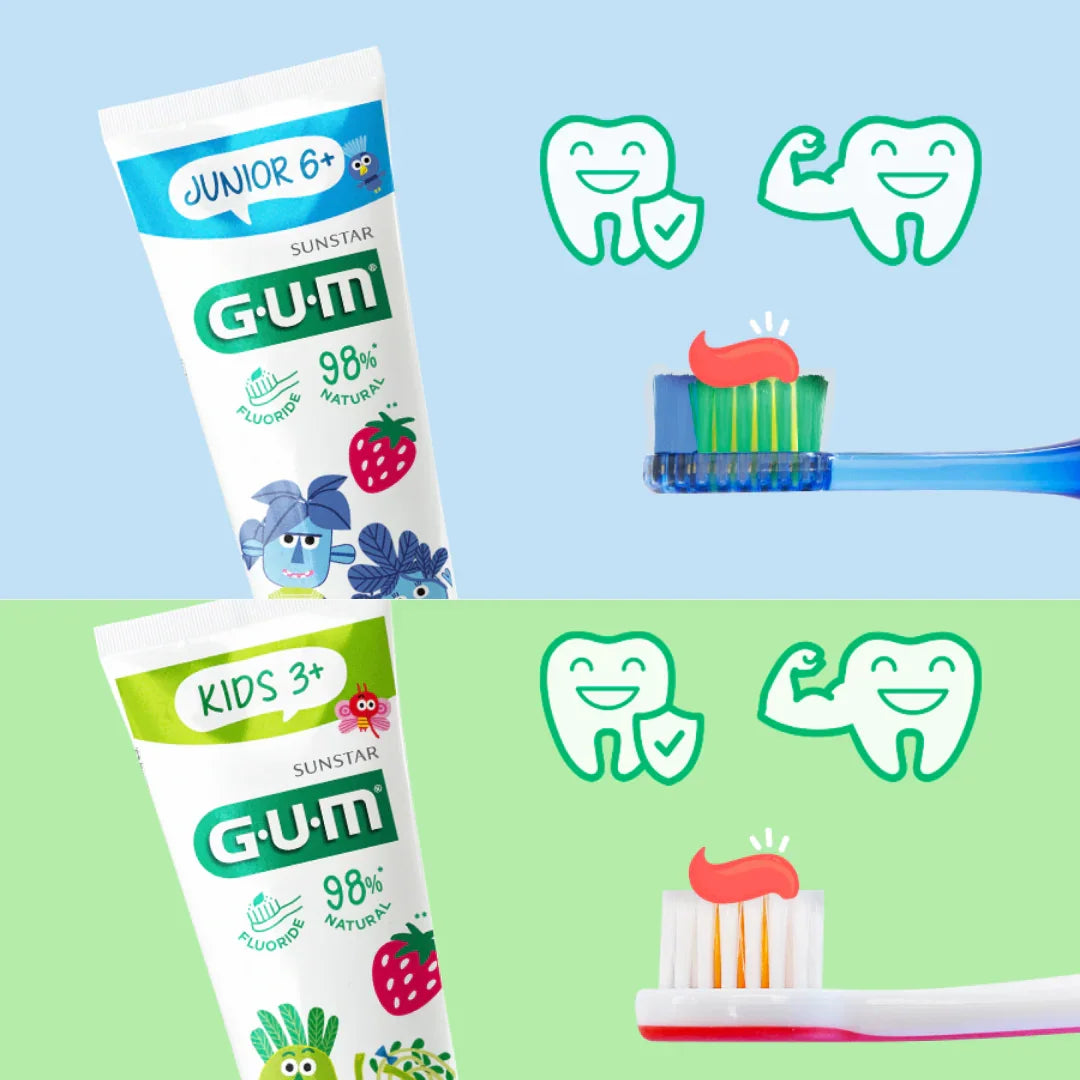 GUM Junior Gel Dentifrice 6+ Ans Tunisie original authentique - parapharmacie en ligne La Para Du Lac