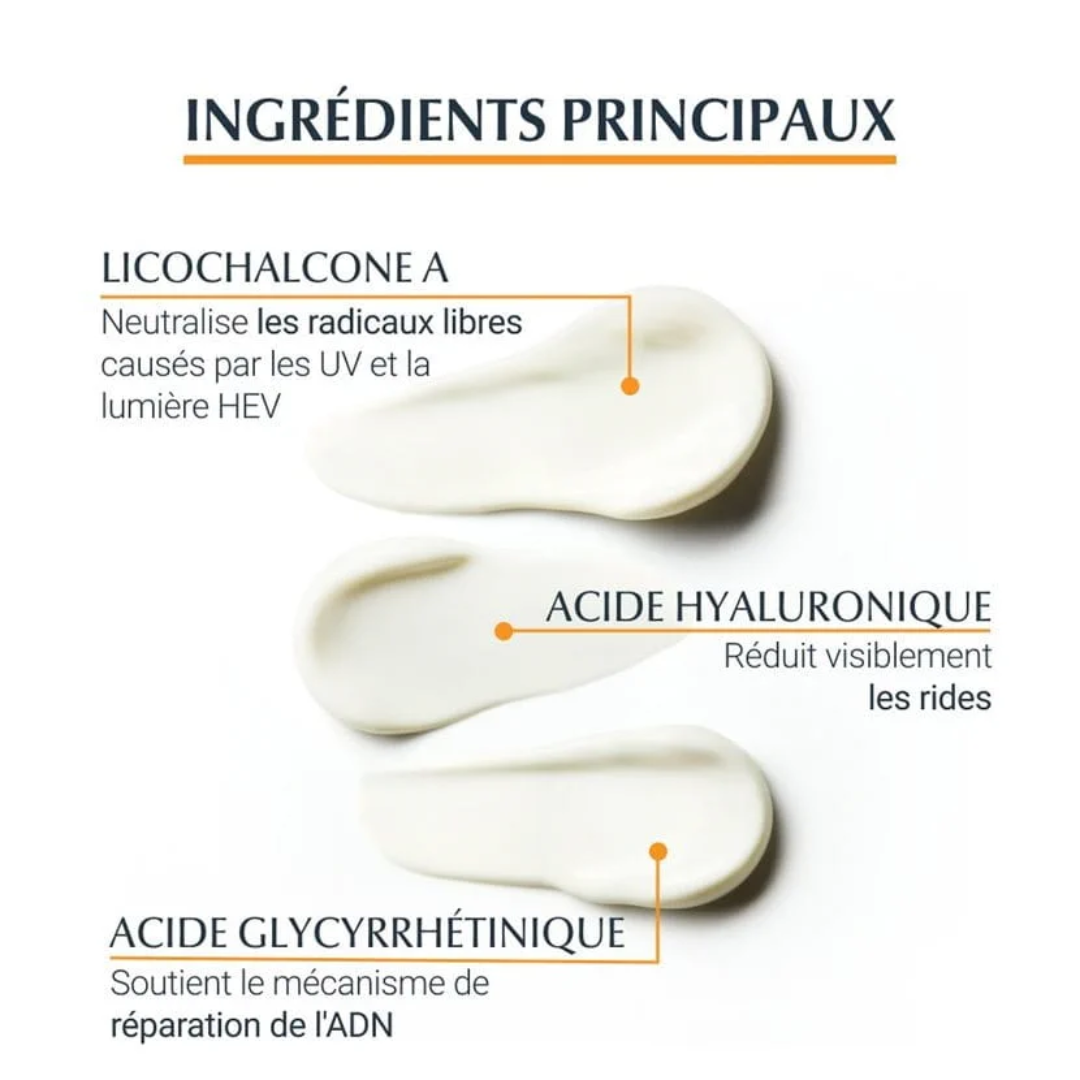 Crème solaire Eucerin Fluide Invisible SPF50+ – haute protection UVA/UVB – parapharmacie Tunisie