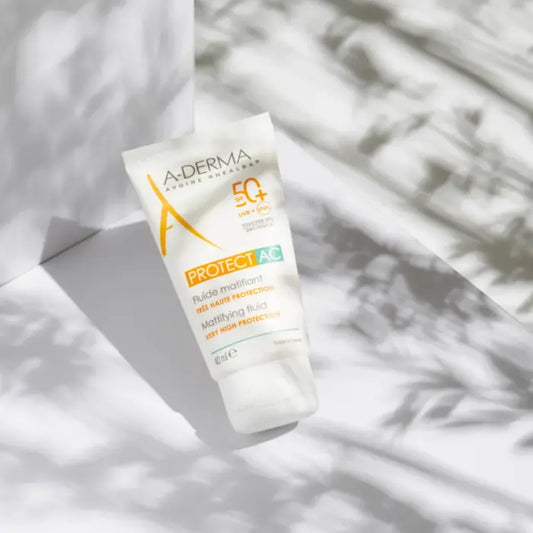 A-DERMA Protect Ac Fluide Matifiant SPF50+ Creme Tunisie original authentique - parapharmacie en ligne La Para Du Lac