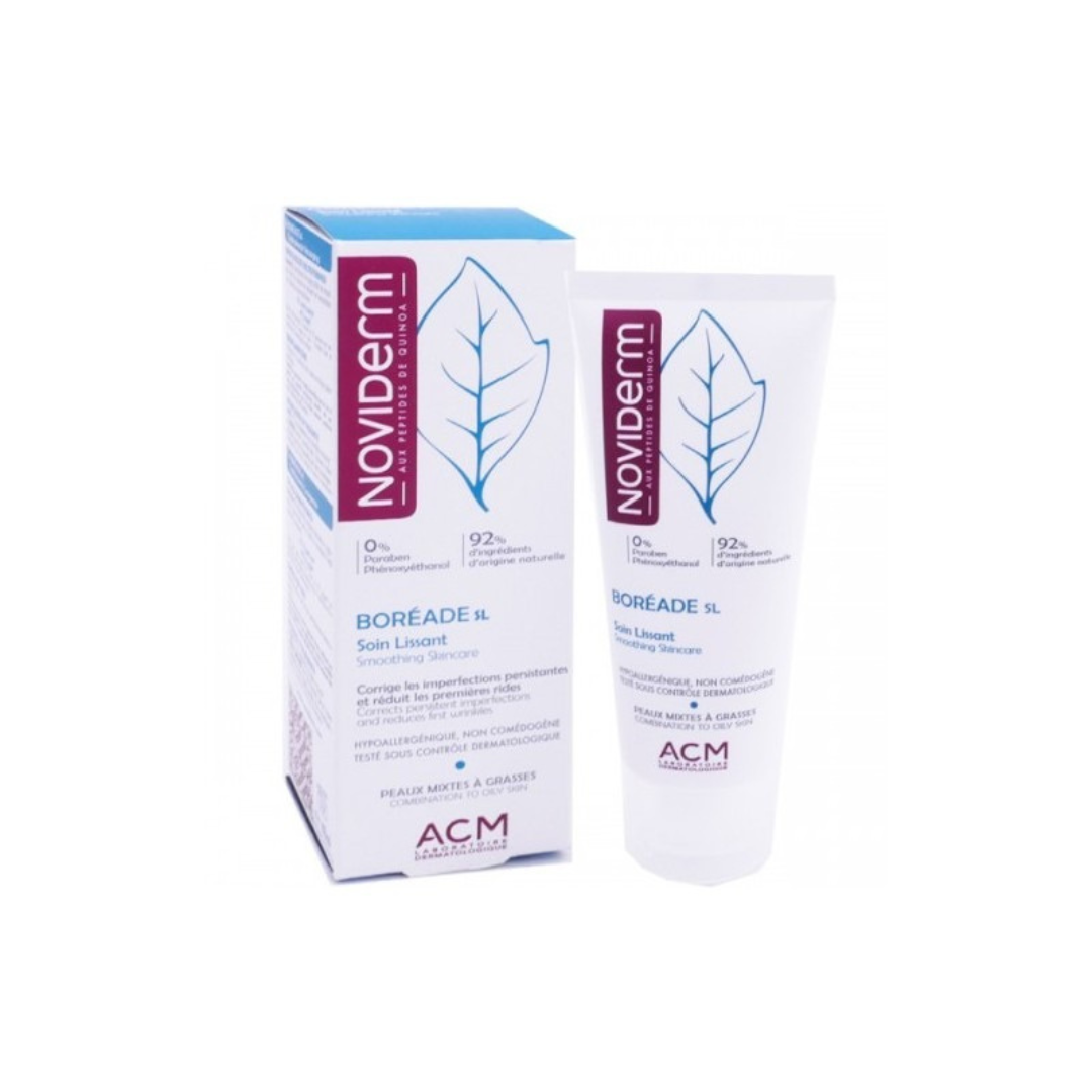 "ACM Boréade SL soin lissant 40 ml sur laparadulac.com, parapharmacie Tunisie, anti-imperfections et anti-rides pour peaux adultes avec acné."