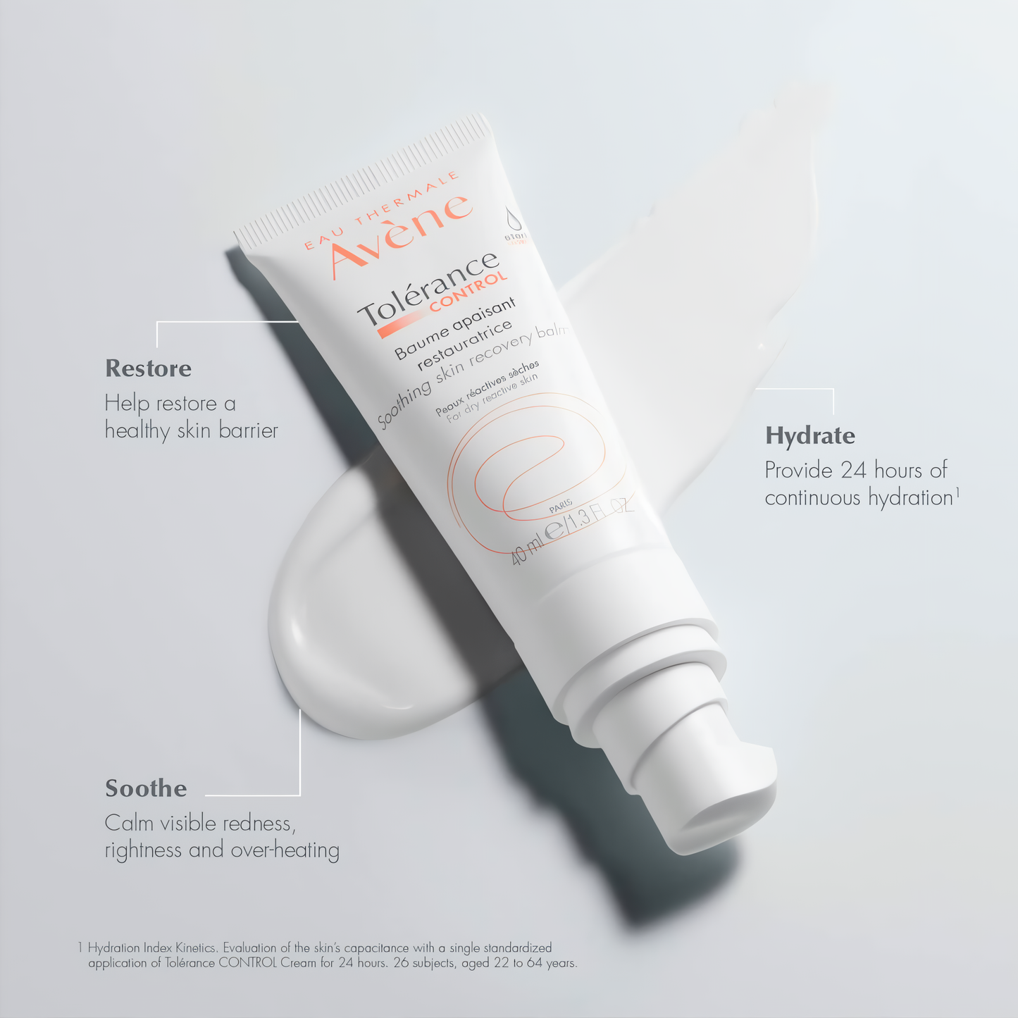 Crème apaisante Tolérance Control Avène 40 ml pour peaux hypersensibles – laparadulac.com parapharmacie Tunisie