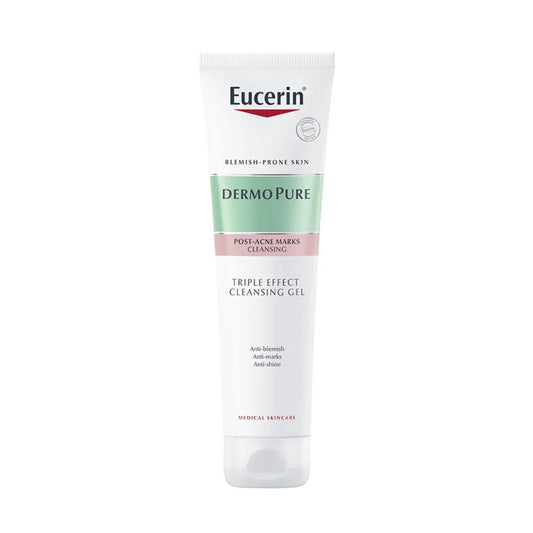 EUCERIN Pack Oil Control Écran SPF50 & Gel Nettoyant DermoPure Tunisie original authentique - parapharmacie en ligne La Para Du Lac