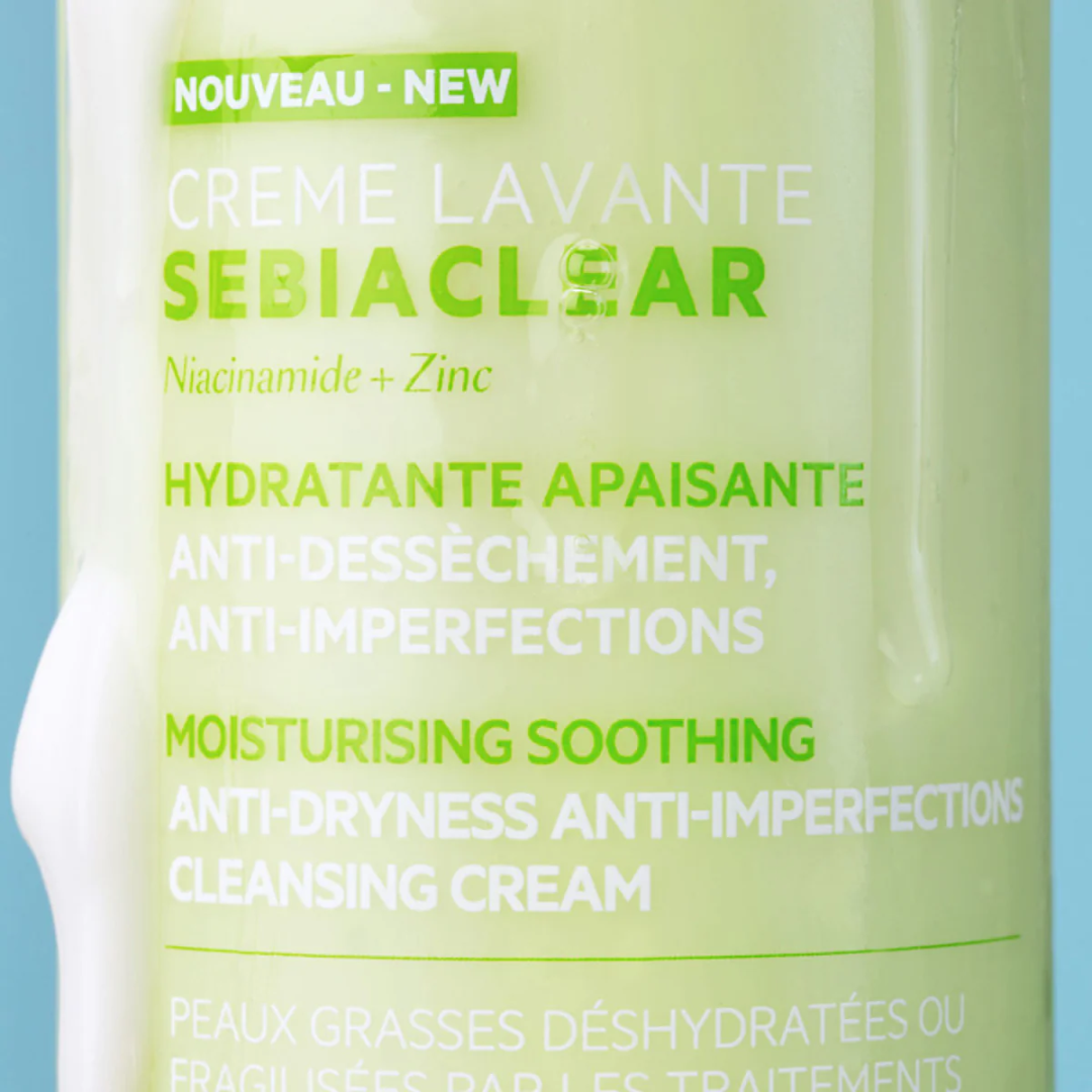 SVR SEBIACLEAR Crème Lavante 400ml | Nettoyant Purifiant Peaux à Imperfections
Nettoyez en douceur et purifiez votre peau avec SVR SEBIACLEAR Crème Lavante. Sa formule sans savon, enrichie en niacinamide et gluconolactone, élimine l’excès de sébum, réduit les imperfections et apaise les peaux sensibles, mixtes à grasses. Idéal pour le visage et le corps.
🛒 Disponible sur laparadulac.com, votre parapharmacie en Tunisie au meilleur prix ! 🚀