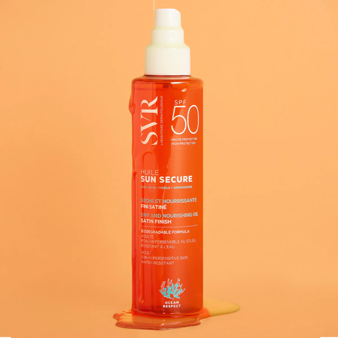 SVR Sun Secure Crème SPF50+ 50ml – Crème solaire visage haute protection – Disponible sur La Para du Lac, parapharmacie en ligne N°1 en Tunisie.