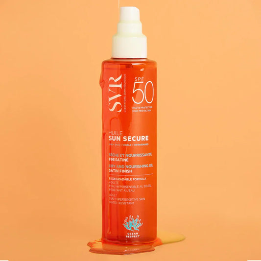 SVR SUN SECURE Huile Invisible SPF50 Tunisie original authentique - parapharmacie en ligne La Para Du Lac