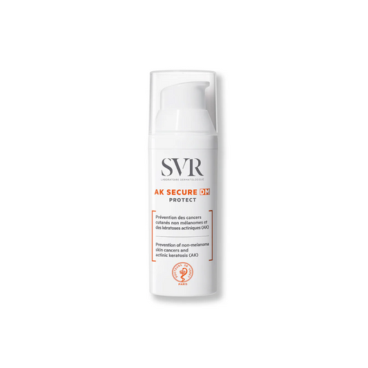 SVR AK SECURE DM Écran Protect SPF 50+ | Protection Solaire & Prévention des Kératoses
Protégez votre peau à haut risque solaire avec SVR AK SECURE DM Écran Protect SPF 50+. Spécialement conçu pour les peaux sujettes aux kératoses actiniques et aux cancers cutanés non mélanocytaires, il offre une très haute protection UVA/UVB et renforce la barrière cutanée. Texture fluide, ultra-résistante et adaptée aux peaux sensibles.
🛒 Disponible sur laparadulac.com, votre parapharmacie en Tunisie au meilleur prix !