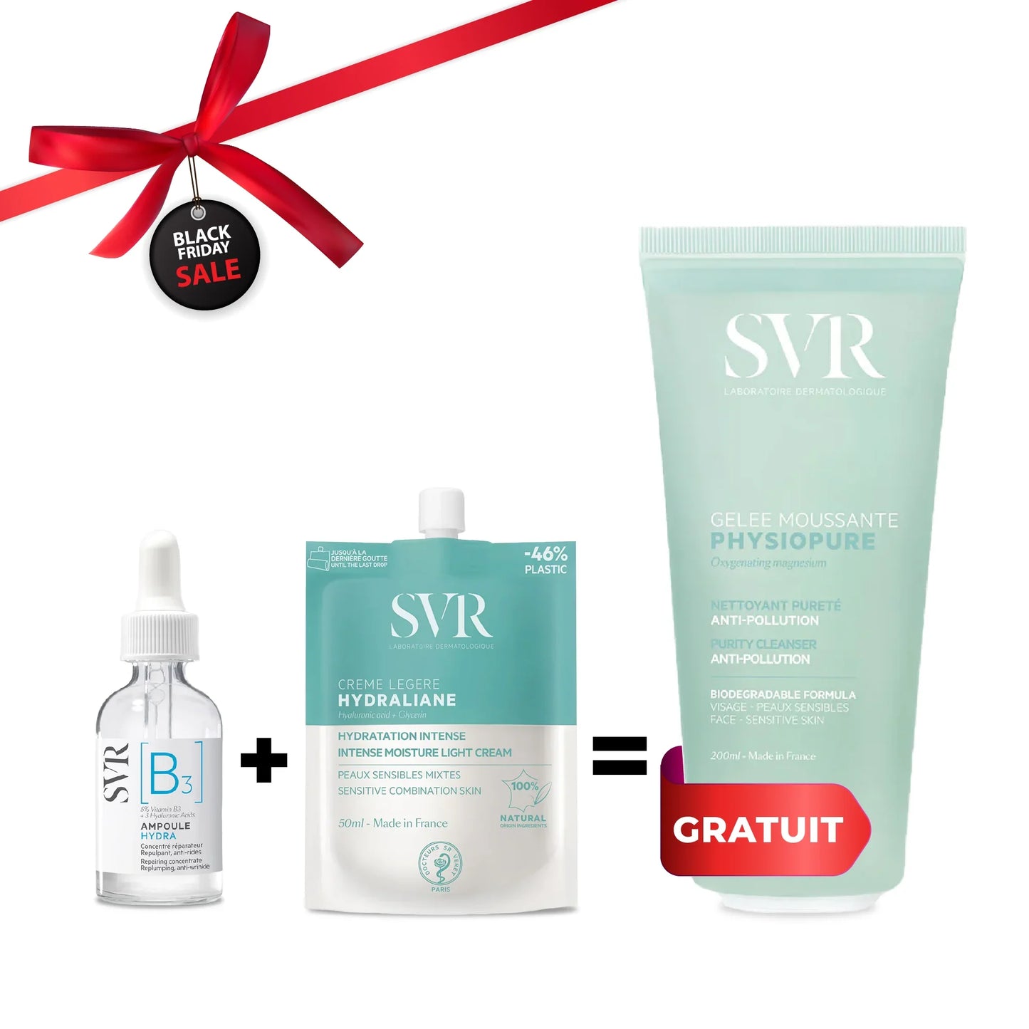 SVR Pack A, B ou C + Hydraliane + Gelée 200ml Tunisie original authentique - parapharmacie en ligne La Para Du Lac