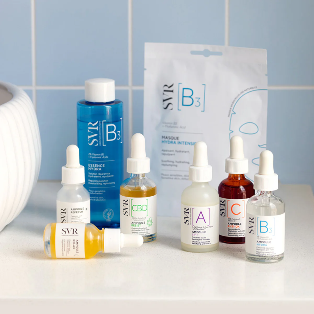 SVR Ampoule Relax Contour des Yeux – sérum anti-cernes et poches, vendu sur laparadulac.com, la meilleure parapharmacie en ligne en Tunisie.