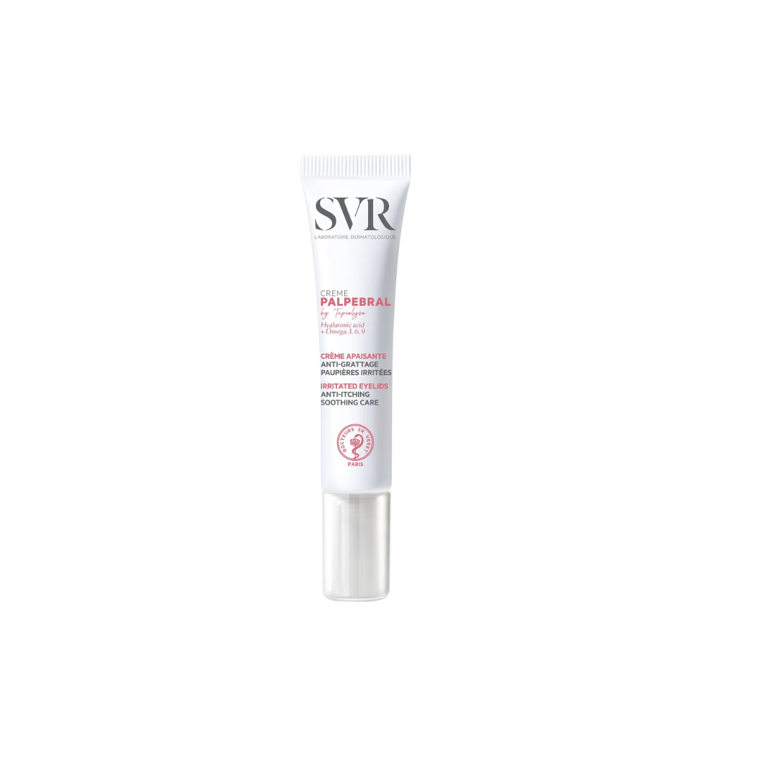 SVR PALPEBRAL Crème | Soin Apaisant Paupières Sensibles & Irritées
Apaisez et protégez vos paupières sensibles, sèches et irritées avec SVR PALPEBRAL Crème. Sa formule haute tolérance, enrichie en acide hyaluronique et omégas 3,6,9, réduit les rougeurs, tiraillements et sensations d’inconfort. Idéale pour les yeux réactifs et porteurs de lentilles.
🛒 Disponible sur laparadulac.com, votre parapharmacie en Tunisie au meilleur prix ! 🚀