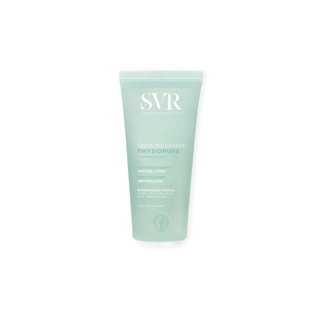 SVR PHYSIOPURE Gelée Moussante 200ml | Nettoyant Oxygénant Peaux Sensibles
Offrez à votre peau une fraîcheur pure avec SVR PHYSIOPURE Gelée Moussante. Enrichie en magnésium oxygénant, cette gelée ultra-douce élimine impuretés, excès de sébum et pollution tout en respectant les peaux sensibles. Texture aérienne, sans savon, pour un nettoyage tout en douceur.
🛒 Disponible sur laparadulac.com, votre parapharmacie en Tunisie au meilleur prix ! 🚀