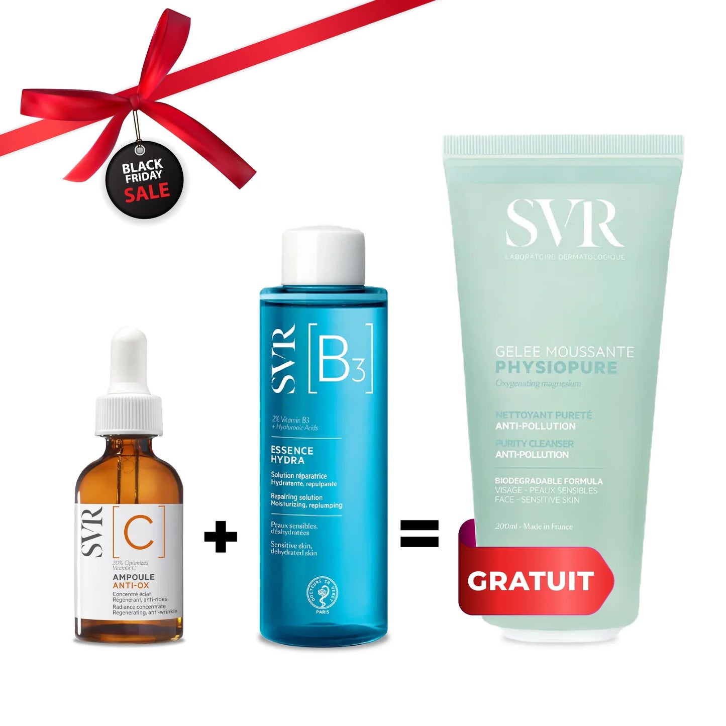 SVR Pack A, B ou C + Essence Hydra + Gelée 200ml Tunisie original authentique - parapharmacie en ligne La Para Du Lac