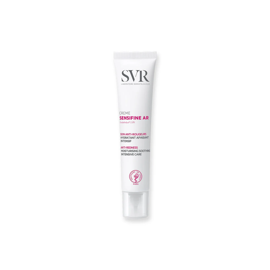 SVR SENSIFINE AR Crème | Soin Anti-Rougeurs & Apaisant Peaux Sensibles
Réduisez visiblement les rougeurs et sensations d’échauffement avec SVR SENSIFINE AR Crème. Grâce à son actif breveté Endothelyol®, elle apaise, hydrate et protège les peaux sensibles sujettes aux rougeurs tout en prévenant leur réapparition. Texture légère et non grasse, idéale pour un confort immédiat.
🛒 Disponible sur laparadulac.com, votre parapharmacie en Tunisie au meilleur prix ! 🚀