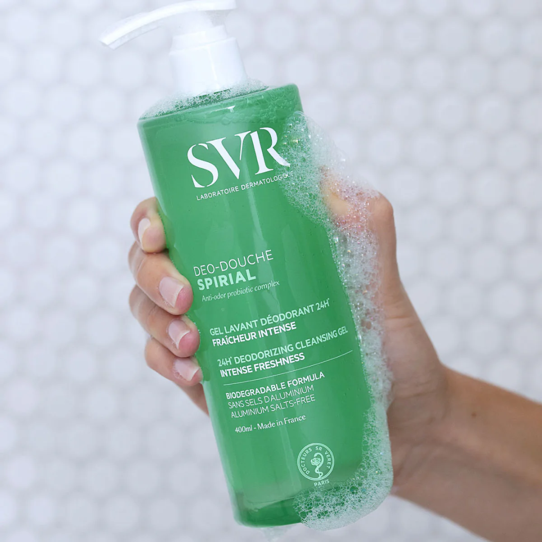 Disponible sur laparadulac.com – Votre parapharmacie en Tunisie avec livraison rapide !
Mots-clés SEO : SVR SPIRIAL Déo-Douche, gel douche déodorant, fraîcheur intense, anti-odeurs 24H, peau sensible, hygiène intime, acheter en Tunisie, parapharmacie en ligne.