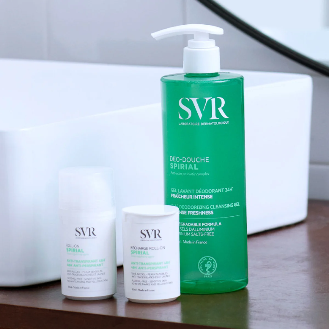 Disponible sur laparadulac.com – Votre parapharmacie en Tunisie avec livraison rapide !
Mots-clés SEO : SVR SPIRIAL Déo-Douche, gel douche déodorant, fraîcheur intense, anti-odeurs 24H, peau sensible, hygiène intime, acheter en Tunisie, parapharmacie en ligne.