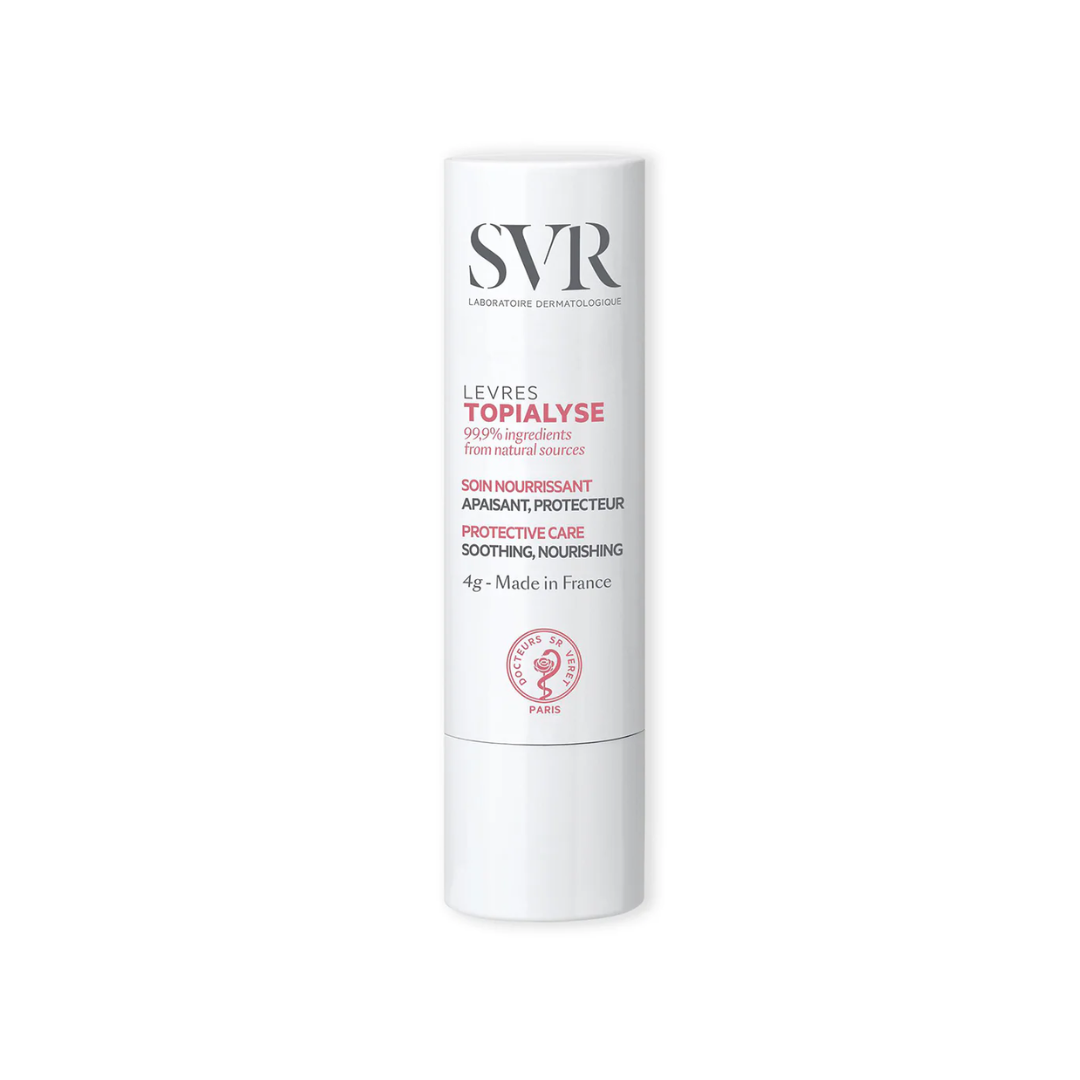 SVR TOPIALYSE Stick Lèvres | Nutrition & Protection Lèvres Sèches
Offrez à vos lèvres sèches et sensibles une hydratation intense avec SVR TOPIALYSE Stick Lèvres. Enrichi en huiles végétales et beurre de karité, il nourrit, répare et protège des agressions extérieures tout en apportant un confort immédiat. Texture fondante et non collante.
🛒 Disponible sur laparadulac.com, votre parapharmacie en Tunisie au meilleur prix ! 🚀