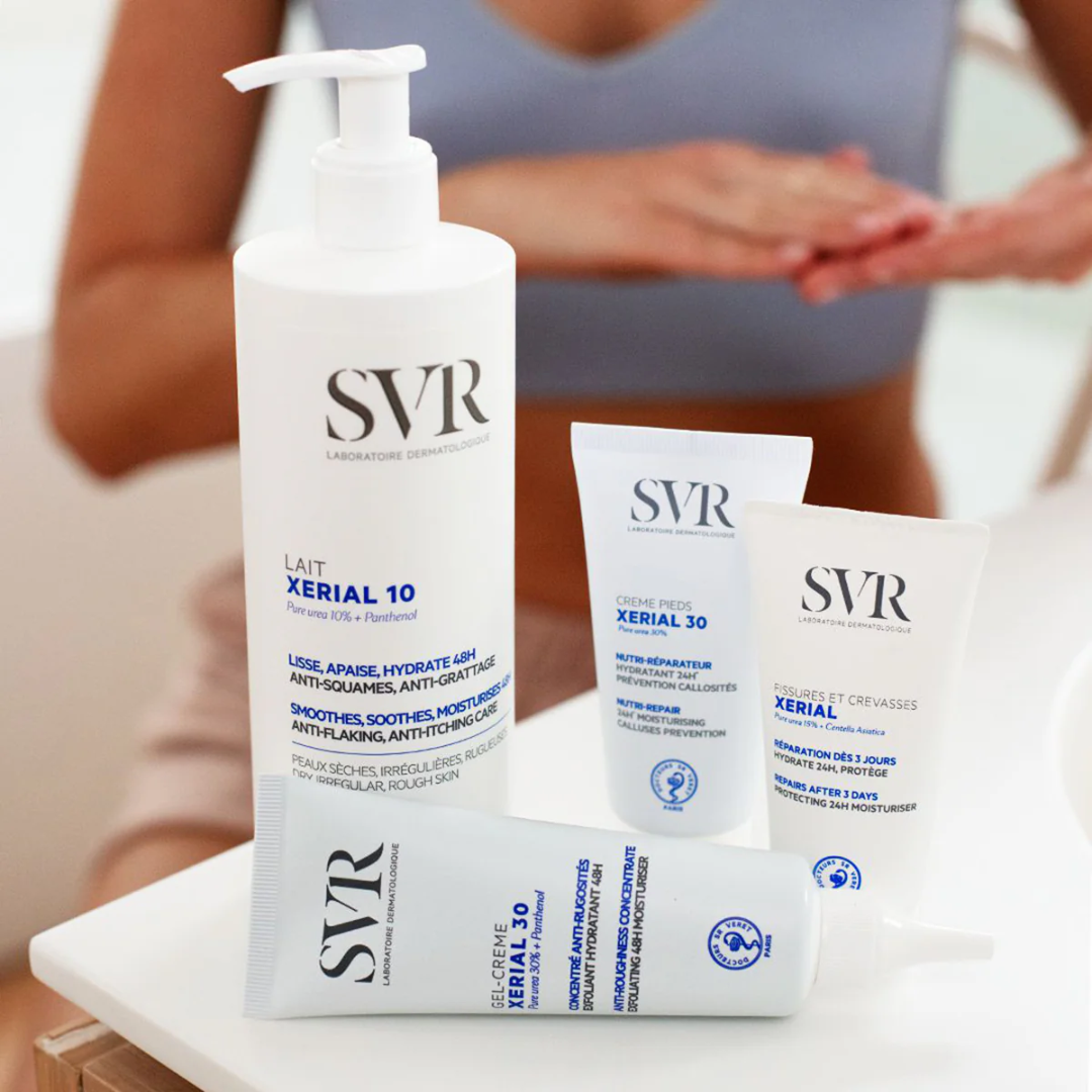 "SVR XERIAL 30 Crème Pieds – Hydrate, lisse et répare les pieds secs et abîmés. Formule haute tolérance pour une peau douce et confortable. Disponible sur laparadulac.com, la meilleure parapharmacie en Tunisie. 🦶✨ #SoinPieds #SVR #Hydratation #MeilleureParaTunisie"