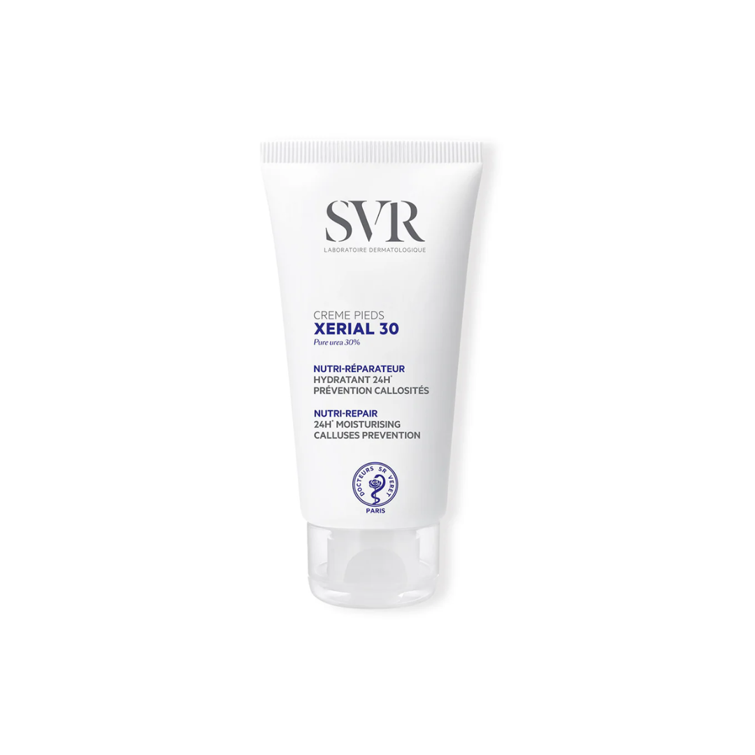 "SVR XERIAL 30 Crème Pieds – Hydrate, lisse et répare les pieds secs et abîmés. Formule haute tolérance pour une peau douce et confortable. Disponible sur laparadulac.com, la meilleure parapharmacie en Tunisie. 🦶✨ #SoinPieds #SVR #Hydratation #MeilleureParaTunisie"