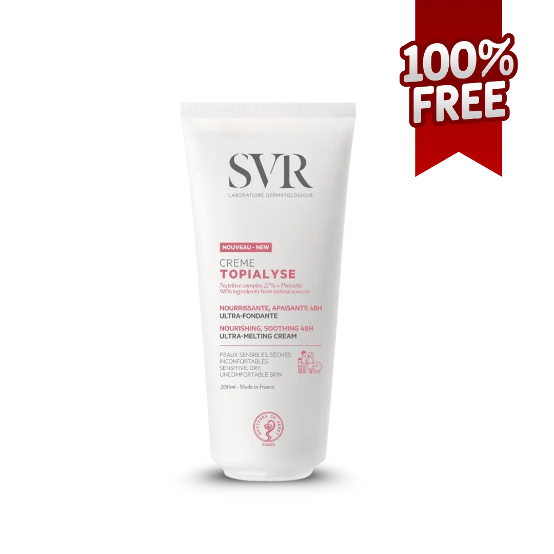 SVR PACK SUN SECURE Brume + Blur crème mousse + crème Topialise 200ml Gratuite Tunisie original authentique - parapharmacie en ligne La Para Du Lac