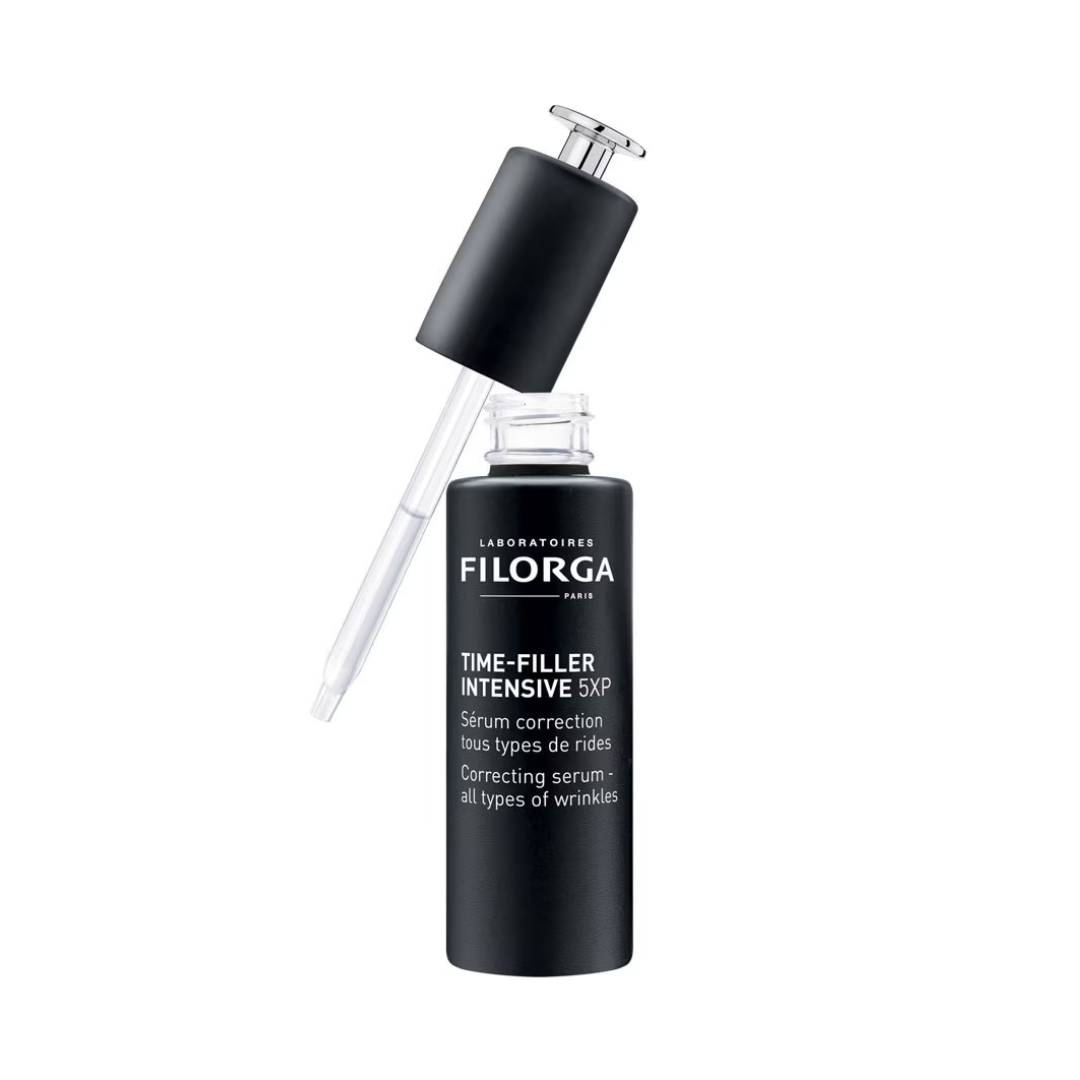 FILORGA Time-Filler Intensive 5XP Sérum Correction Tunisie – sérum visage anti-rides multi-correction, soin intensif lissant et repulpant, cosmétique française haut de gamme FILORGA, parapharmacie en ligne Tunisie Lac 2, produits FILORGA originaux pas cher Tunisie, acheter sérum Time-Filler Intensive en Tunisie sur laparadulac.com