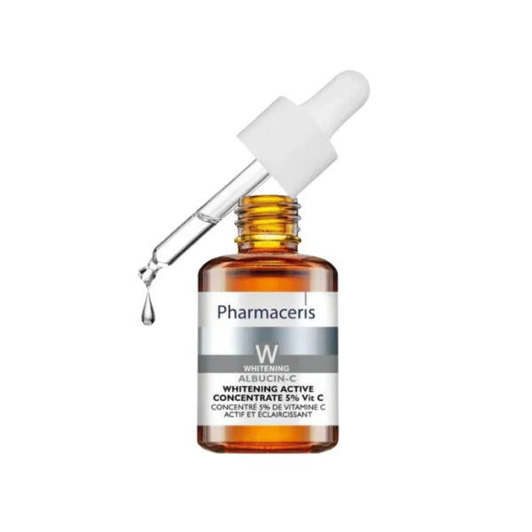 PHARMACERIS W ALBUCIN-C Concentré Eclaircissant Sérum Tunisie original authentique - parapharmacie en ligne La Para Du Lac