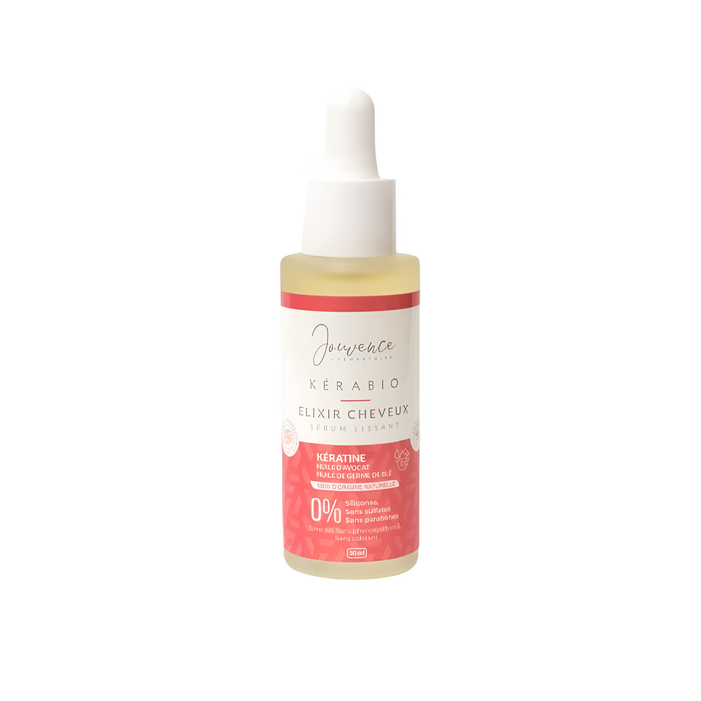Elixir cheveux JOUVENCE nourrissant à la kératine disponible sur laparadulac.com, parapharmacie Tunisie pour cheveux brillants et disciplinés.