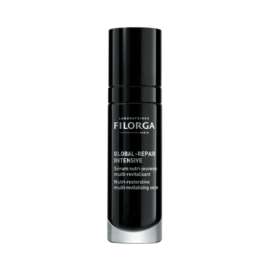 FILORGA Global Repair Intensive Sérum Nutri-Jeunesse Tunisie – sérum visage anti-âge absolu, soin régénérant et nutritif intensif, cosmétique française haut de gamme FILORGA, parapharmacie en ligne Tunisie Lac 2, produits FILORGA originaux pas cher Tunisie, acheter FILORGA Global Repair Intensive Sérum en Tunisie sur laparadulac.com
