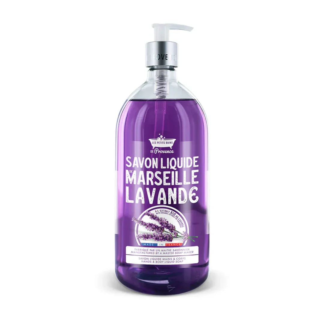 LES PETITS BAINS DE PROVENCE Savon Liquide Lavande Tunisie original authentique - parapharmacie en ligne La Para Du Lac