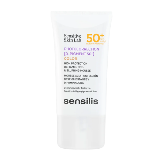 “SENSILIS Photocorrection D‑Pigment SPF50+ teinté – anti-taches pigmentaires visage, parapharmacie Tunisie laparadulac.com”