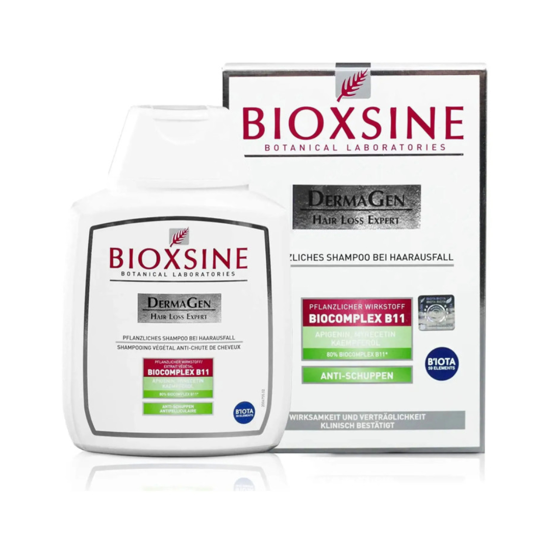 Bioxsine Shampooing Anti-Chute & Anti-Pelliculaire 300ml sur laparadulac.com, parapharmacie Tunisie : formule efficace pour freiner la chute et apaiser le cuir chevelu.