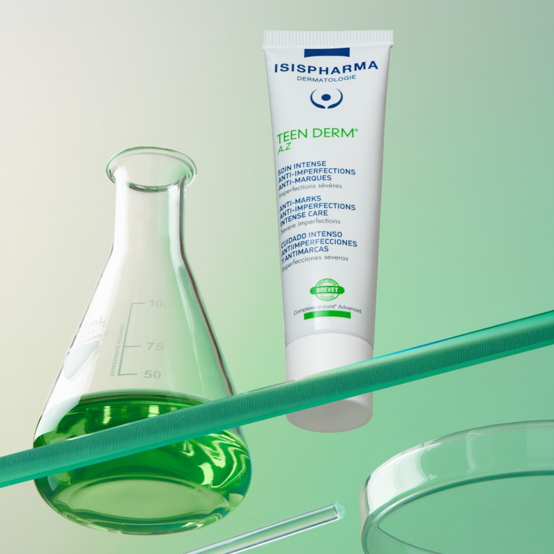 ISISPHARMA Teen Derm A.Z Soin Intense Tunisie – soin anti-imperfections et anti-acné, crème régulatrice peaux grasses et à tendance acnéique, traitement dermocosmétique intensif ISISPHARMA, parapharmacie en ligne Tunisie Lac 2, produits Teen Derm originaux pas cher Tunisie, acheter ISISPHARMA Teen Derm A.Z en Tunisie sur laparadulac.com