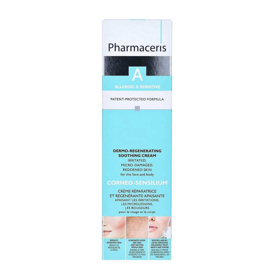 Image de la crème réparatrice Pharmaceris visage et corps 75ml disponible sur laparadulac.com, parapharmacie Tunisie – soin apaisant et réparateur.
