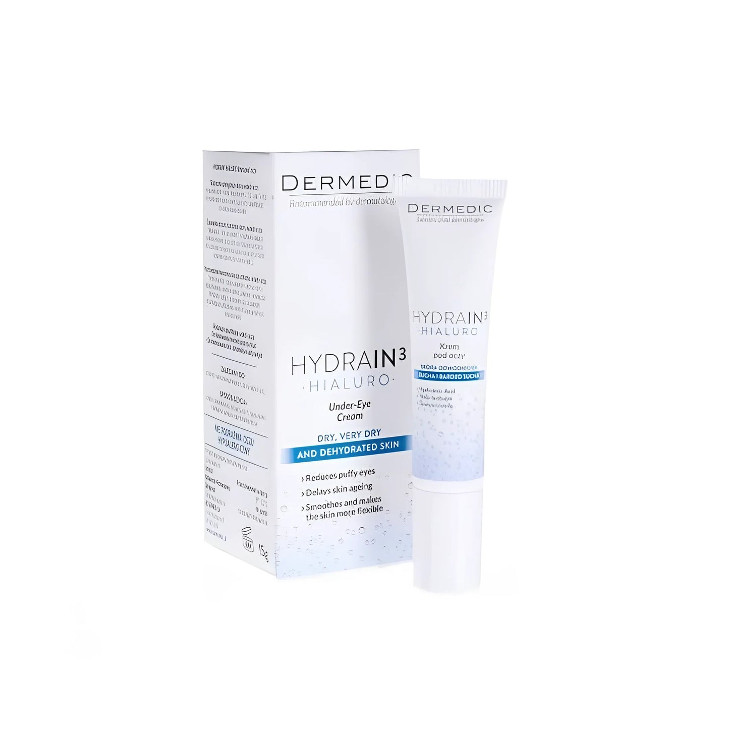 DERMEDIC Hydrain 3 Creme Contour Des Yeux Hydratant Tunisie original authentique - parapharmacie en ligne La Para Du Lac