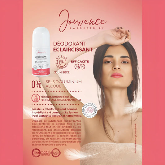 JOUVENCE Deodorant Roll On Eclaircissant Tunisie original authentique - parapharmacie en ligne La Para Du Lac
