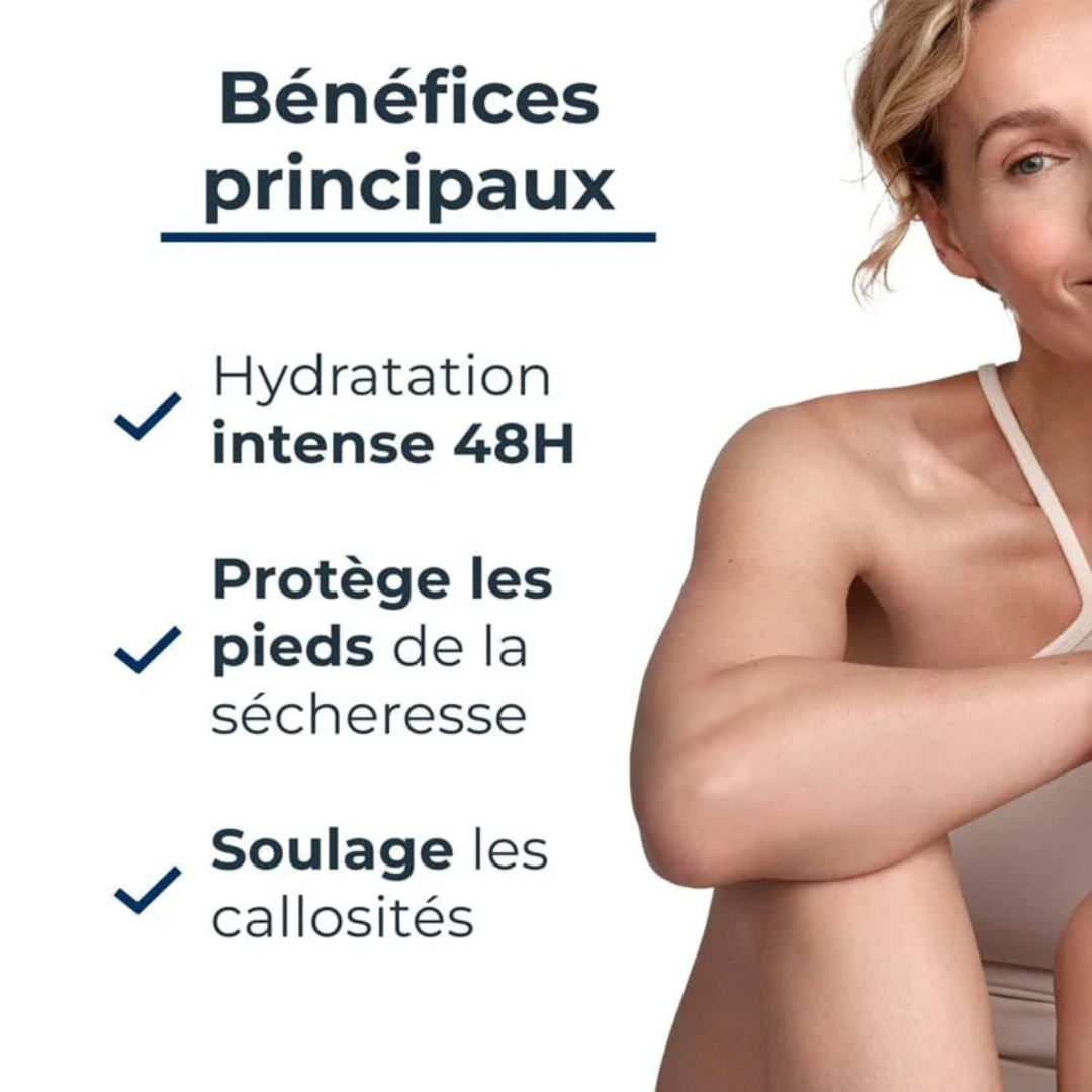 EUCERIN UreaRepair Plus Crème Pieds Tunisie – crème pieds réparatrice et nourrissante à l’urée, soin intensif contre la sécheresse et les callosités, dermocosmétique Eucerin, parapharmacie en ligne Tunisie Lac 2, produits EUCERIN originaux pas cher Tunisie, acheter crème pieds UreaRepair en Tunisie sur laparadulac.com
