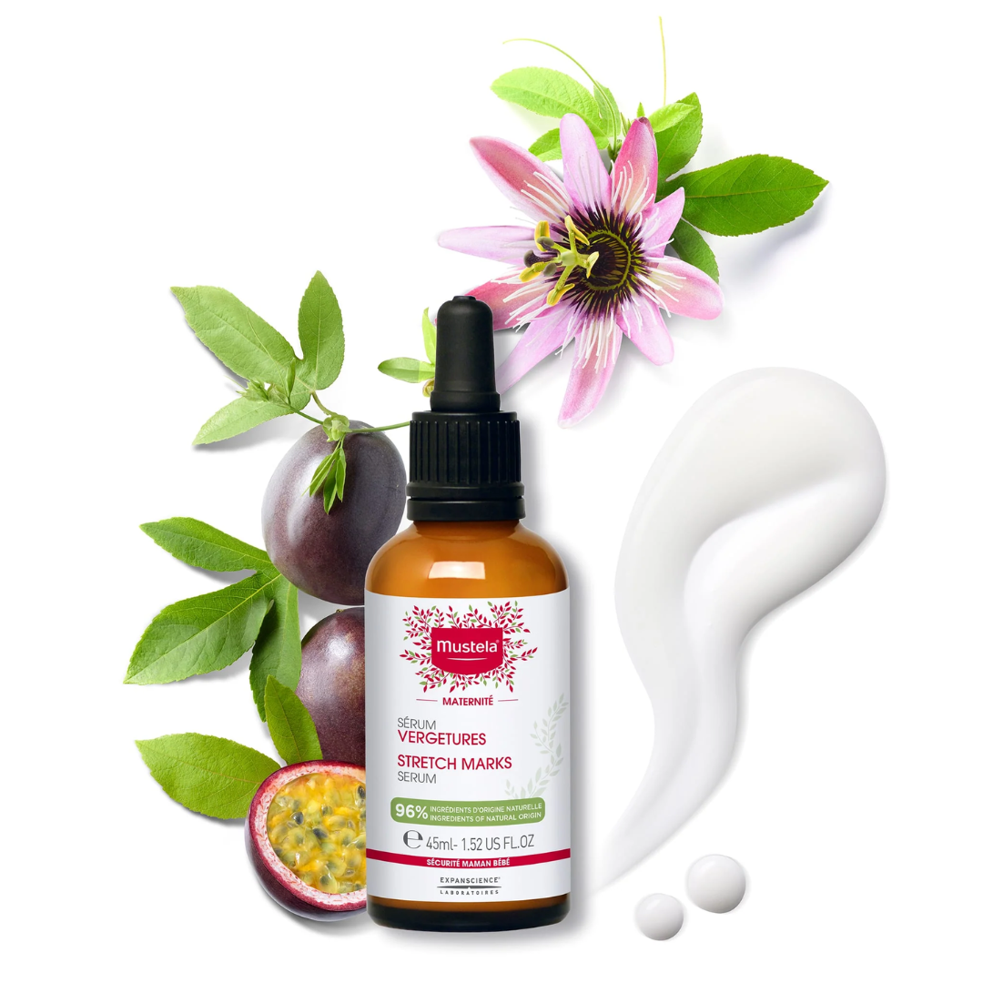 Sérum anti-vergetures Mustela 45ml pour mamans – laparadulac.com, parapharmacie Tunisie.