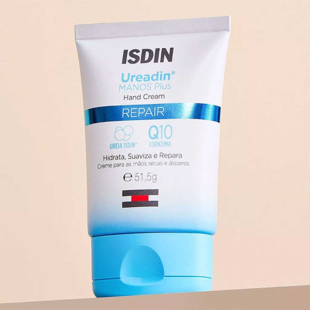 ISDIN Ureadin Manos Crème Protectrice 50 ml – soin intensif pour mains sèches. Disponible sur laparadulac.com, Laparadulac Parapharmacie Tunisie.